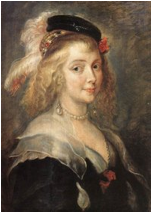 De Bruidsjurk - Rubens portret van zijn tweede vrouw, Helena Fourment, in bruidstooi in 1630
