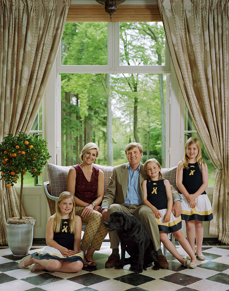Koninklijke familie in 2013.